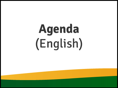 Agenda em inglês