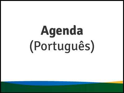 Agenda em português