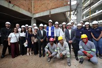 MEC vistoria obras de Complexo Hospitalar da Ufpa