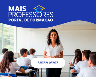 Card de acesso ao Portal de Formação - Programa Mais Professores