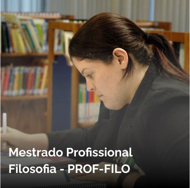 MESTRADO PROFISSIONAL EM FILOSOFIA - PROF-FILO