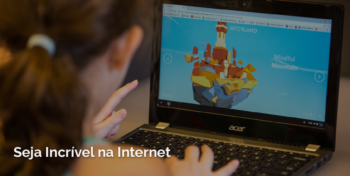 Banner topo Seja Incrível na internet