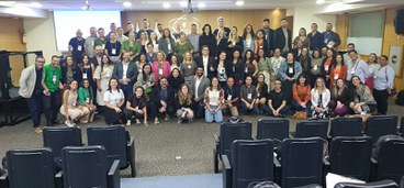 Oficina de formação presencial com técnicas das secretarias estaduais de educação e articuladores indicados pela União dos Dirigentes Municipais de Educação (Undime), em 30 de agosto de 2024. Foto: Divulgação/MEC