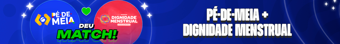 Banner Pé-de-Meia e Dignidade Menstrual