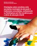 Orientações sobre convênios entre secretarias municipais de educação e instituições comunitárias