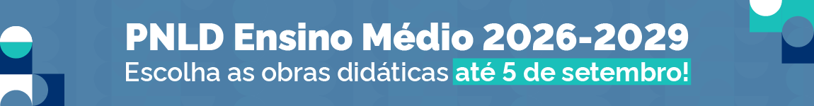 banner PNLD Ensino Médio