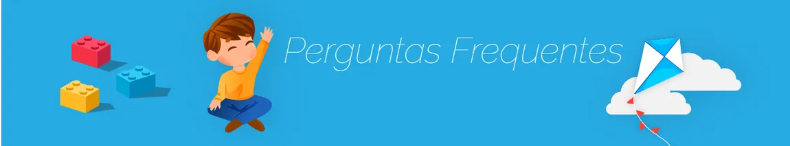 Banner de aesso a página de perguntas frequentes do programa Primeira Infância