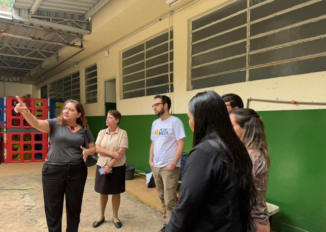 MEC visita escolas em Minas Gerais impactadas pelas chuvas
