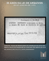 35 Anos da Lei de Aqruivos