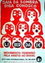 Cartaz do Movimento Feminino pela Anistia no Brasil