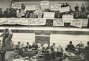 Artistas realizam manifestação contra a censura na Assembleia Legislativa do Rio de Janeiro em junho de 1968