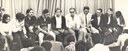 Líderes estudantis reunidos em julho de 1968