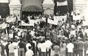 Manifestação contra a ditadura no Rio de Janeiro em julho de 1968