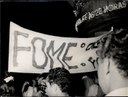Manifestação estudantil no Rio de Janeiro em maio de 1968