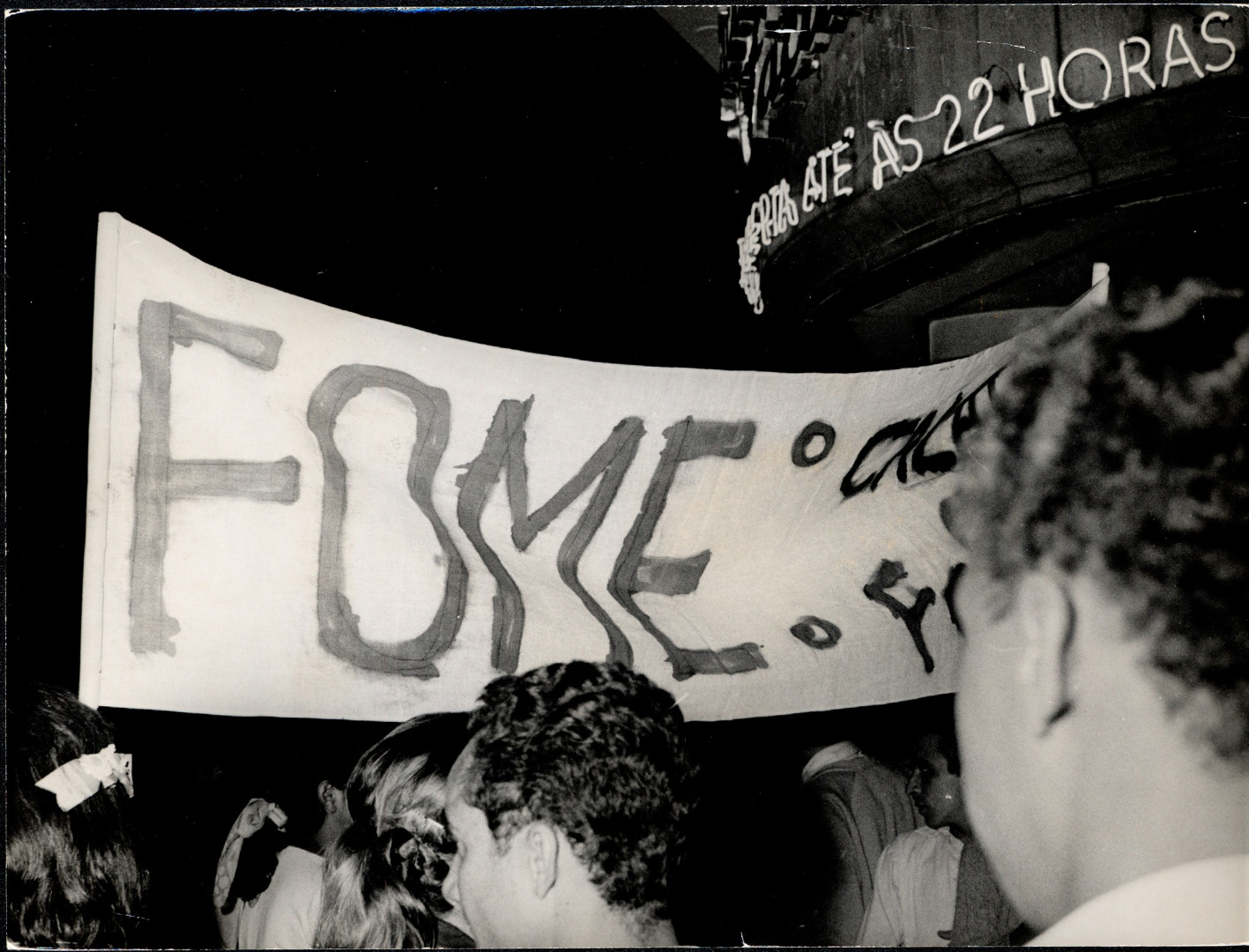 Manifestação estudantil no Rio de Janeiro em maio de 1968
