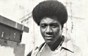O cantor Tony Tornado em foto de abril de 1972, preso pela ditadura durante a VI edição do Festival Internacional da Canção