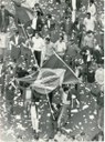 Passeata estudantil em oposição à ditadura no Rio de Janeiro em junho de 1968