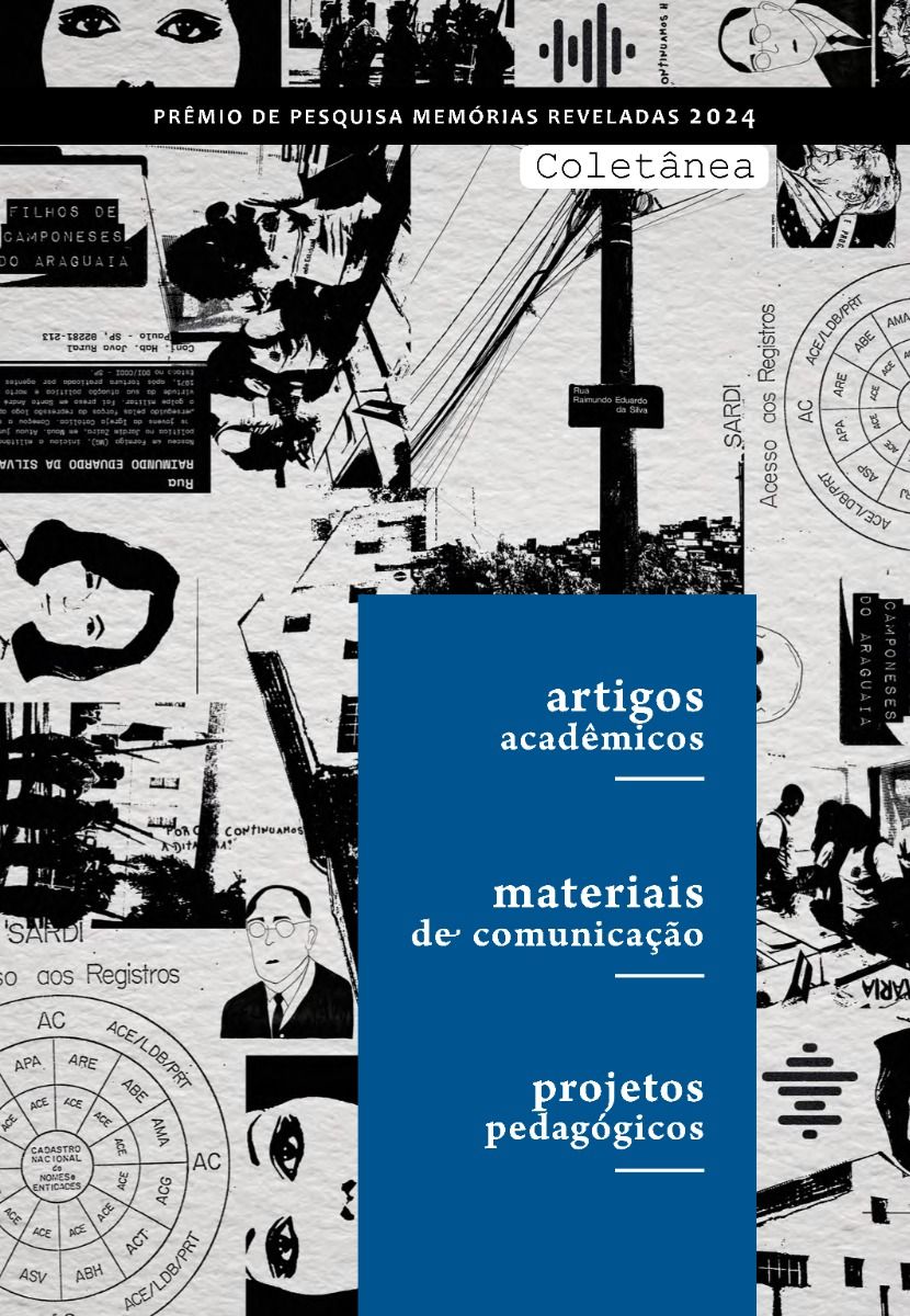 Capa do livro: Coletânea Prêmio de Pesquisa Memórias Reveladas 2024