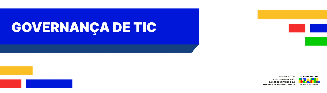 Imagem com texto "Governança de TIC"