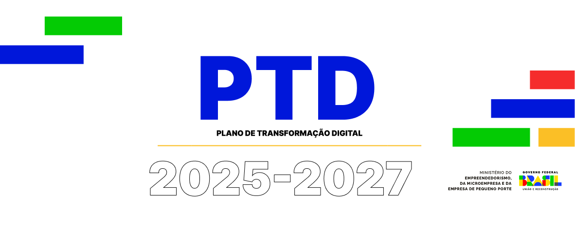 Imagem com titulo "Plano de transformação digital"