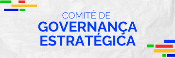 Imagem de reunião e texto "Comitê de governança estratégica"