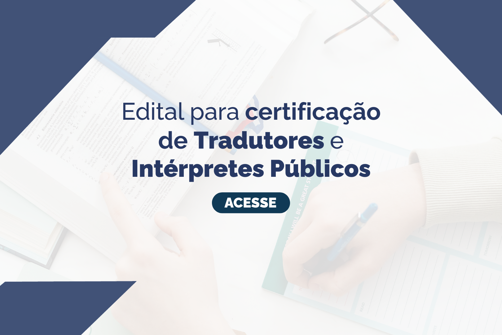 Ministério do Empreendedorismo publica edital para certificação de Tradutores e Intérpretes Públicos