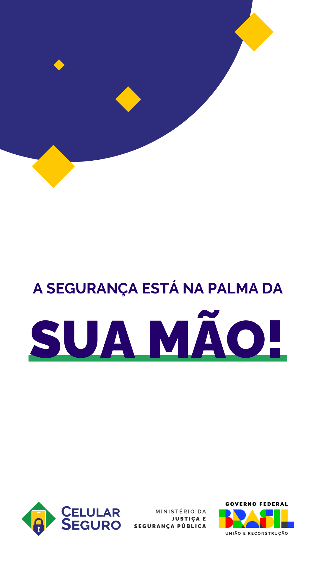 A segurança está na palma da sua mão