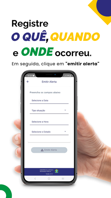 Registre o quê, quando e onde ocorreu