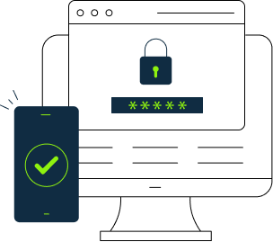 Personalize os métodos de acesso e recuperação