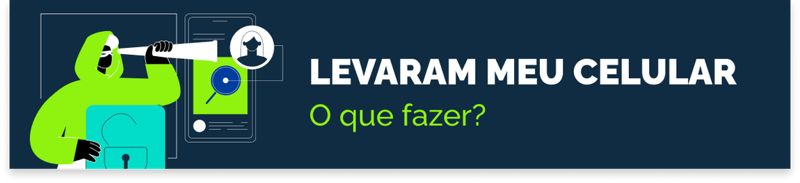 Levaram meu celular