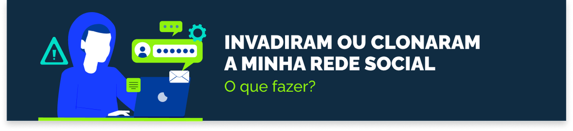 Invadiram ou clonaram a minha rede social
