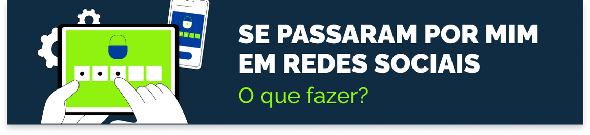 Se passaram por mim em redes sociais