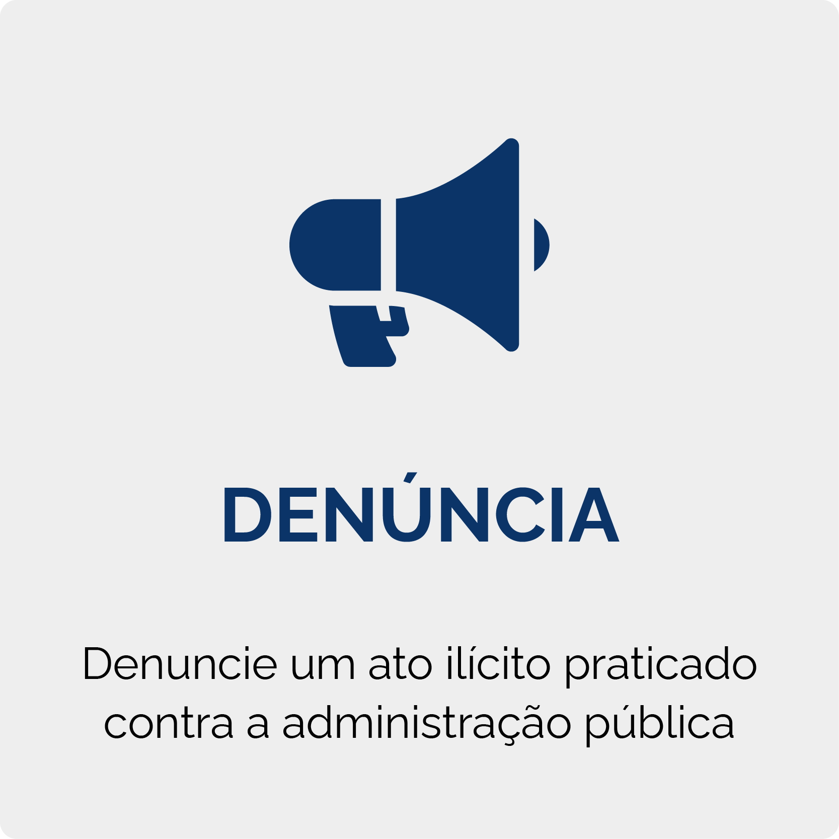 denúncia