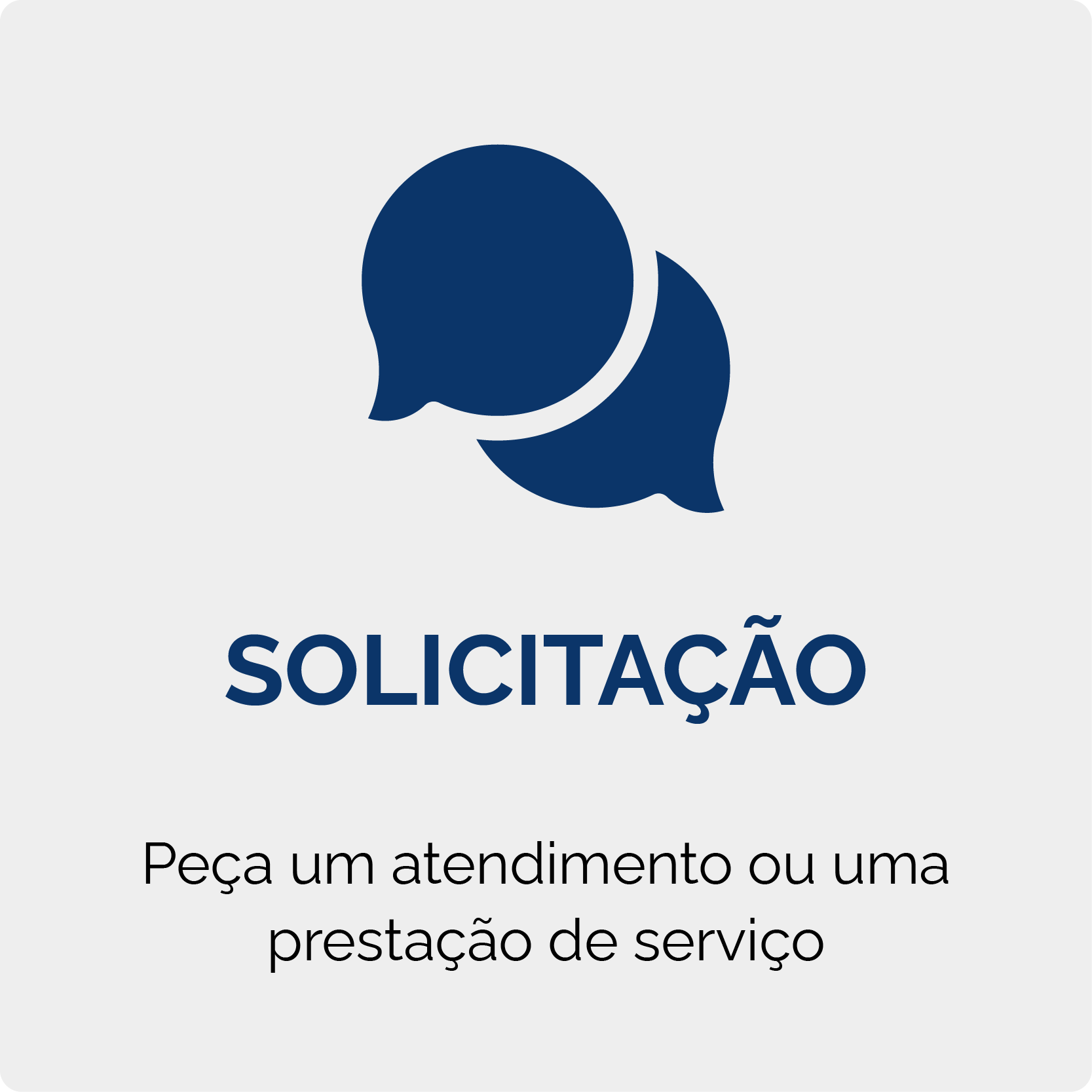 solicitação