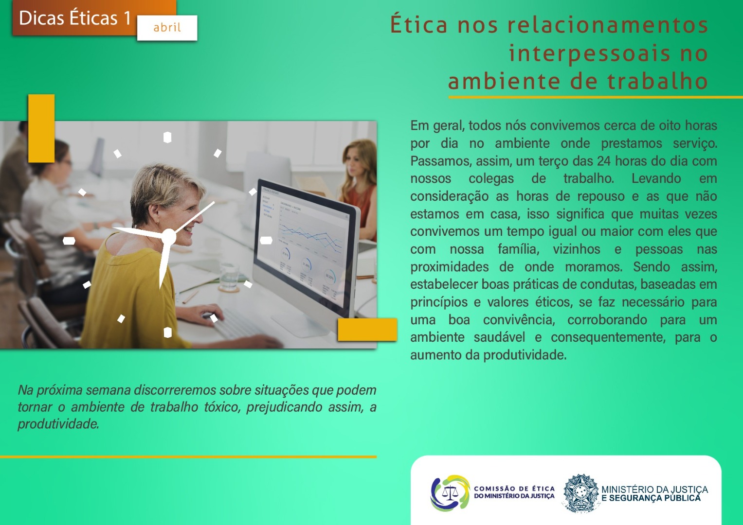 A Importância da Ética e da Convivência no Ambiente de Trabalho