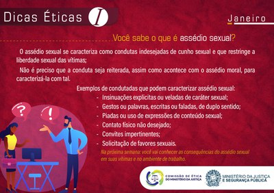 Você sabe o que é assédio sexual?