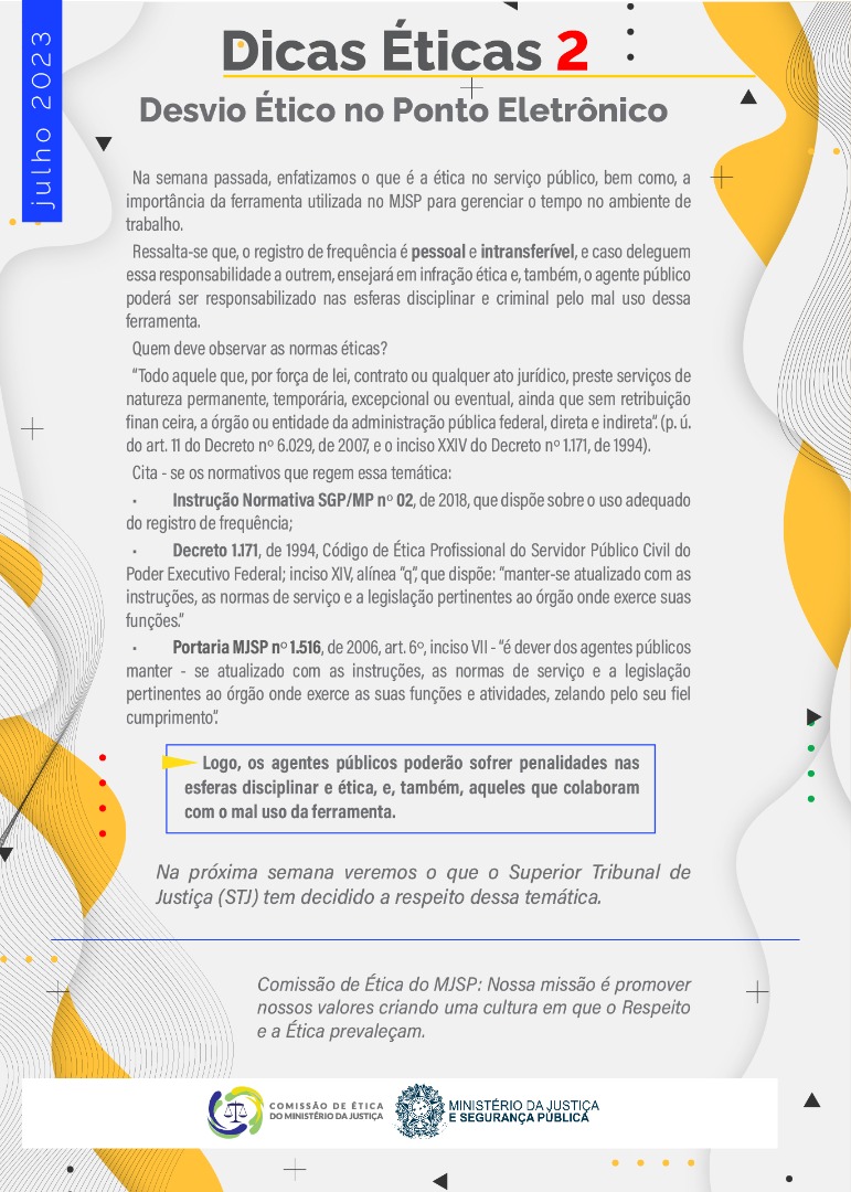 Normativos que regem o ponto eletrônico!