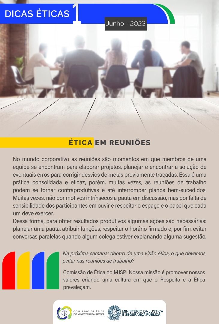 Reuniões Produtivas: O Papel da Ética e do Respeito