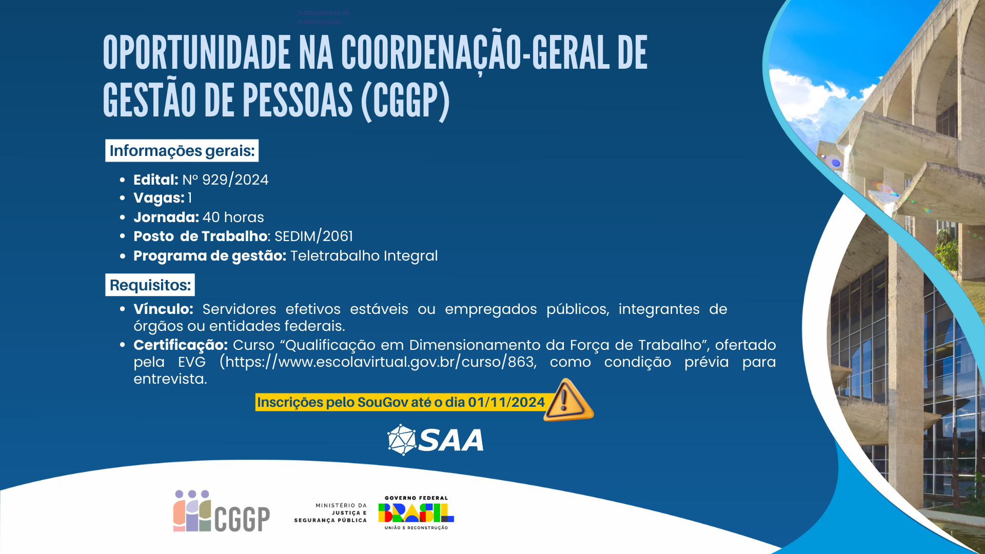Edital nº 929/2024