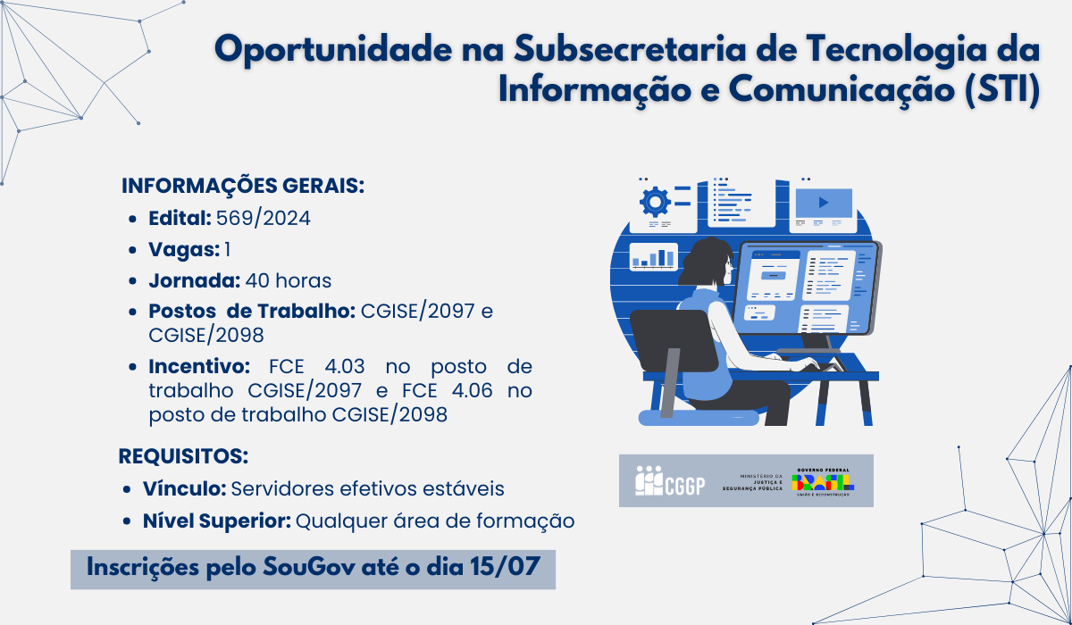 Edital 569/2024 STI