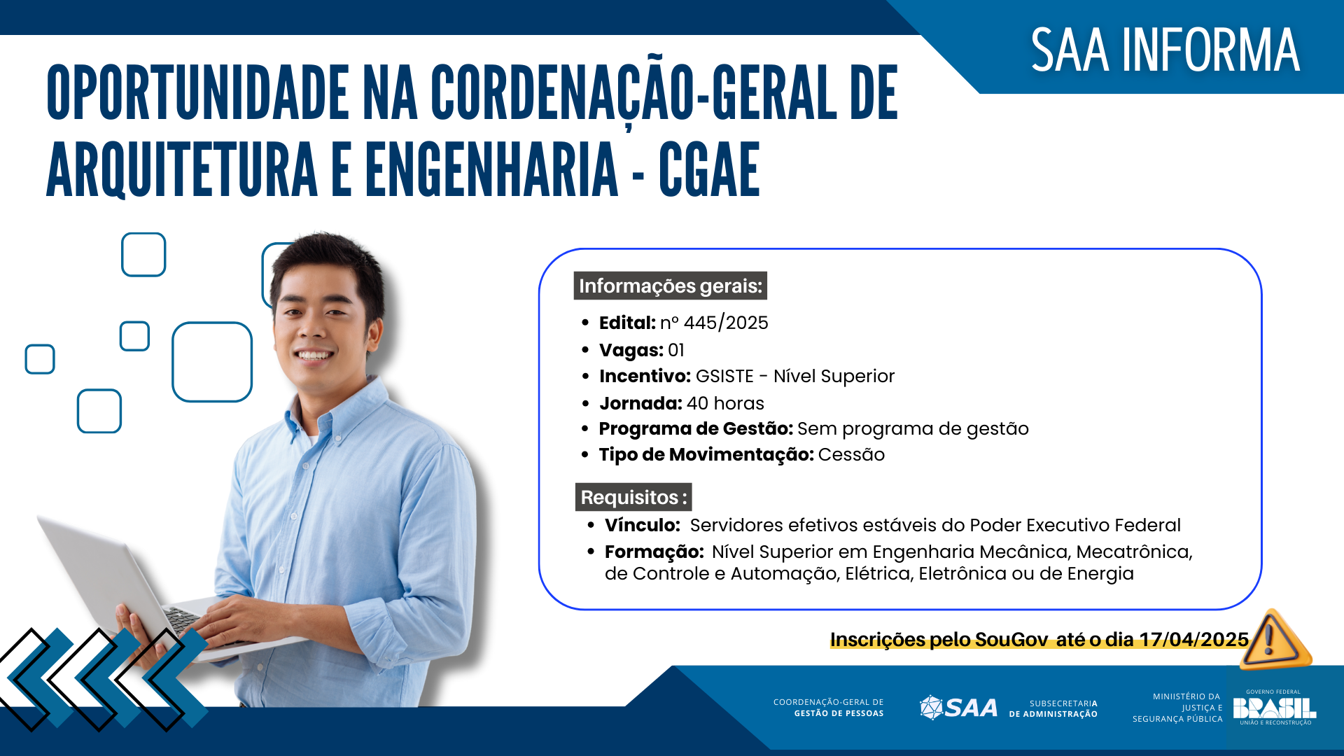 Edital nº 445/2025