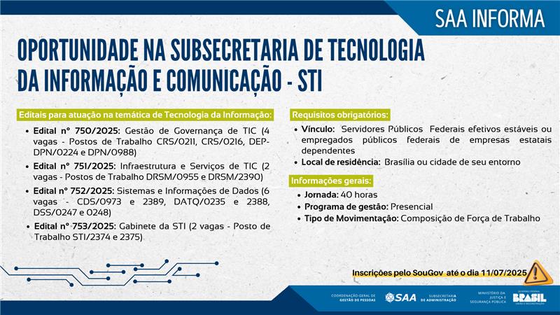 Edital nº 751/2025 - Processo nº  08006.000412/2025-68