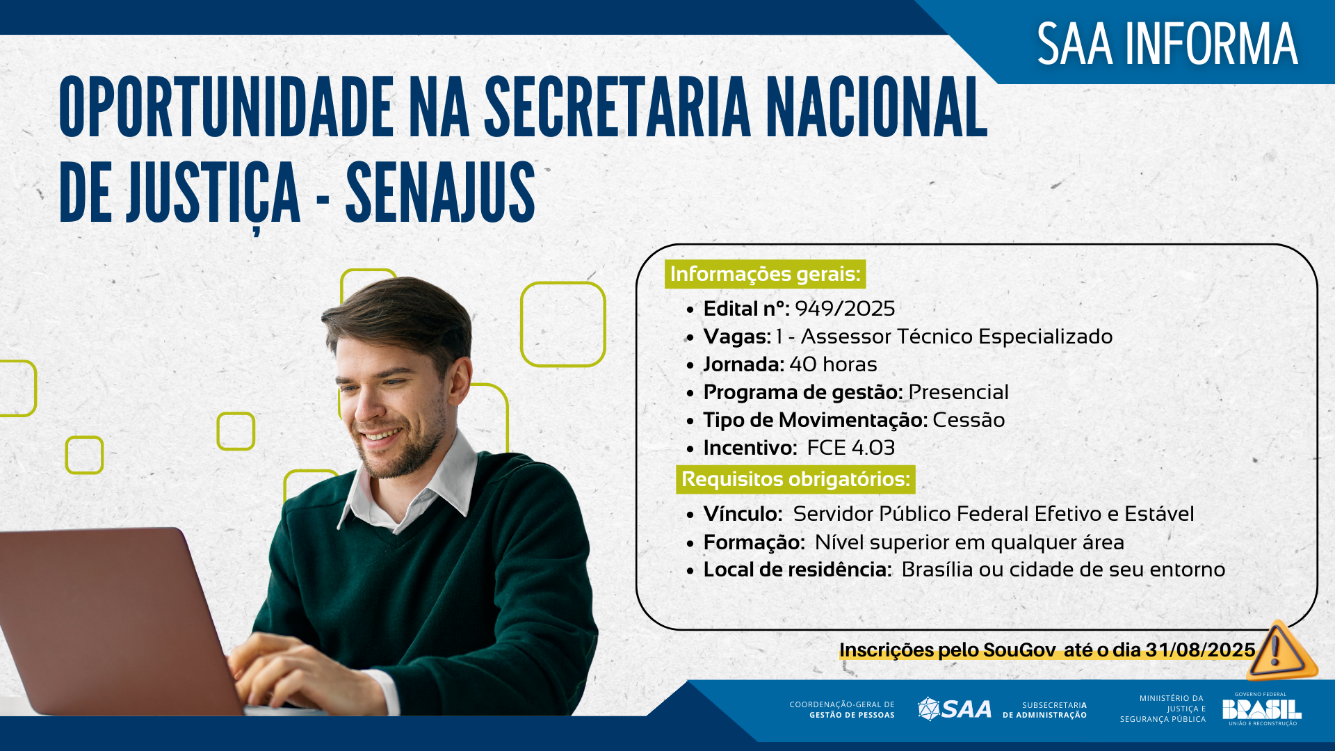 Edital nº 949/2025 - Processo nº 08018.062905/2025-52