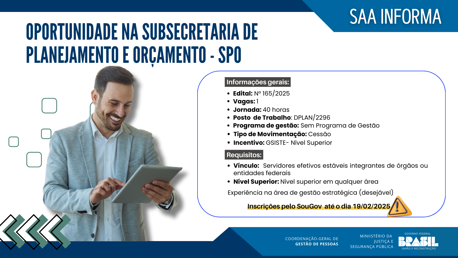 Edital nº 165/2025