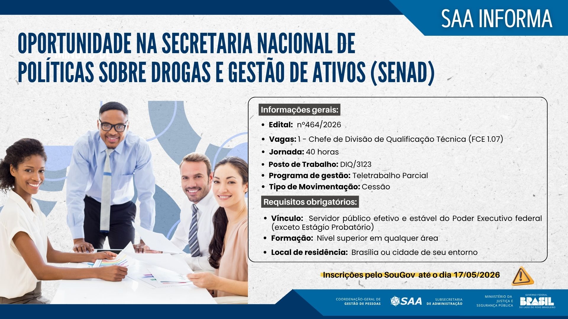 Edital nº 464/2026 - Processo nº 08129.000701/2026-51
