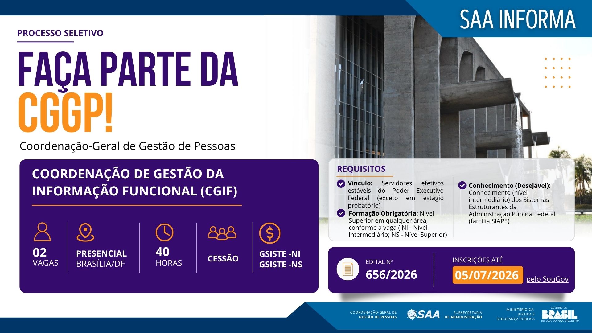 Edital nº 656/2026 - Processo nº 08007.002415/2026-15