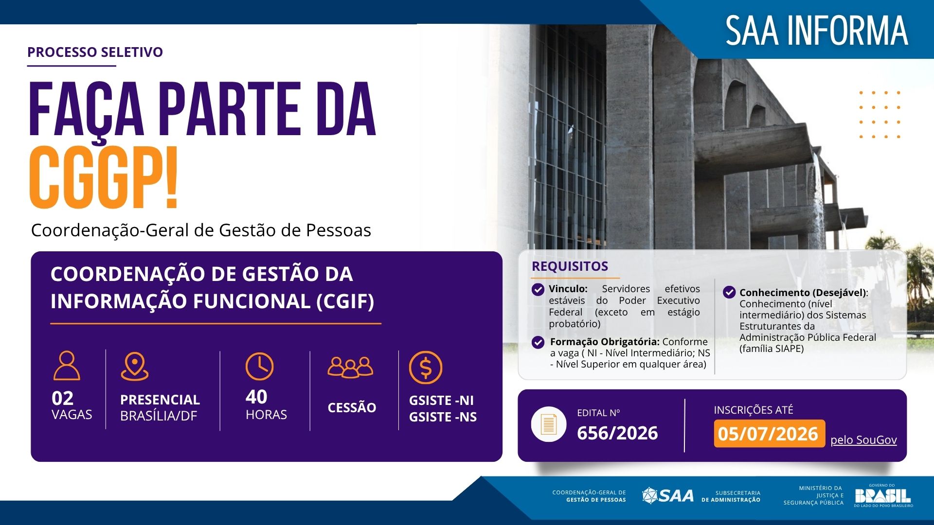 Edital nº 656/2026 - Processo nº 08007.002415/2026-15