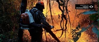 Força Nacional orienta população sobre prevenção de incêndios florestais na estiagem