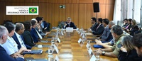 Reunião técnica debate integração entre órgãos para reforçar segurança em portos, aeroportos e corredores logísticos