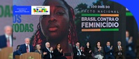 “Pacto Nacional Brasil Contra o Feminicídio é avanço civilizatório”, destaca ministro do MJSP após comemoração dos 100 dias da iniciativa